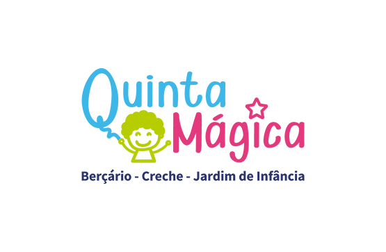 logotipo desenvolvido para infantário quinta mágica